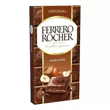 Chocolate Ao Leite Haselnuss Ferrero Rocher Com Avelã 100g