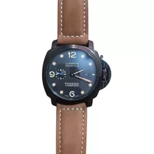 Reloj Automático Genérico Panerai Pulso Café - Aaa