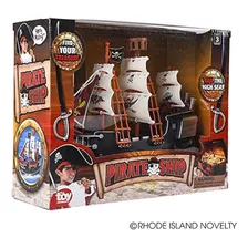 Rhode Island Novedad Barco Pirata De 10 Pulgadas, Uno Por Pe