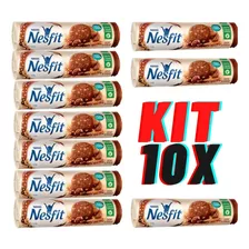 Kit 10 Biscoitos Integral Cacau & Cereais Nesfit 160g Nestlé