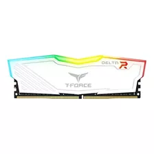 Memoria Ram T-force Delta Gamer Color Blanco 8gb 1 Team Group Tf4d48g3200hc16c01