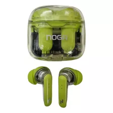 Auriculares Noga Ng-btwins 35 Inalambricos Bluetooth Color Verde