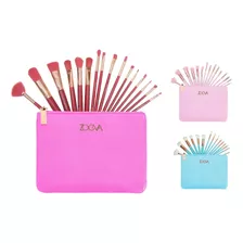 Set 15 Brochas Y Pinceles Para Maquillaje Libercam Bro-15fu Estuche