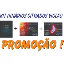 Kit Triplo - Hinários Ccb Tom Original + Avulsos Vol. 1 + 2