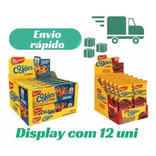 Kit 2 Display Cookies Bauducco Com 12 Unidades De 60g Cada