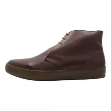 Bota De Piel Hombre 1003 Vintage Agujetas Hecho A Mano Artes