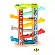 Super Torre De Carros Grande 38cm Tooky Toy