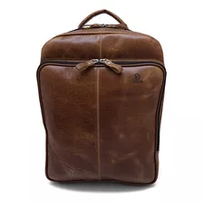 Largadão Beds Mochila Em Couro Vintage 30l Marrom Claro