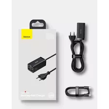 Carregador Baseus 100w Gan3 Pd Pps Desktop 2 Usb-c + 2 Usb-a