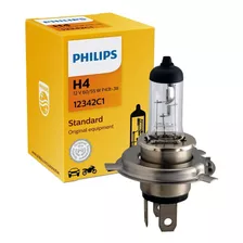 Lâmpada Philips Halógena Standard 55/60w 12v H4 Biodo P43t38