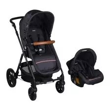 Coche Bebe Moises Con Baby Silla Infanti Cloud Gris Oscuro