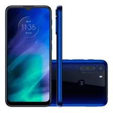 Motorola One Fusion 128gb Azul-safira 4gb Ram Muito Novo!