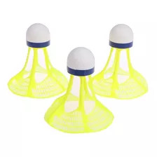 Peteca Badminton Windproof (3pç) Alta Performance 