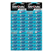 Pack De 40 Pilas Aaa Rayovac Alcalina Prepicadas 