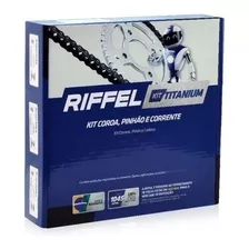 Kit Relação Transmissão Riffel Honda Xlr 125/ Nx 150