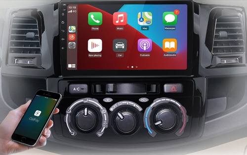 Radio Toyota Fortuner Hilux 2gigas Ips Carplay Android Auto Foto 3