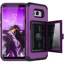 Funda Para Samsung Galaxy S8(color Violeta/marca Weloveca...