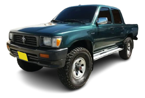 Espejo Izquierdo Toyota Hilux 1992 A 1999 4x4 Manual Negro Foto 3