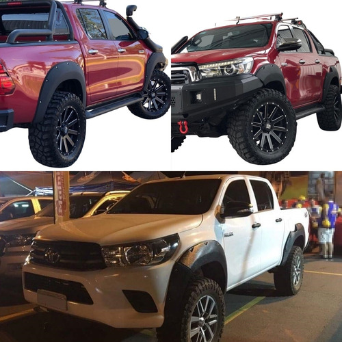 Cantoneras Remaches Toyota Hilux 2016 2017 2018 Doble Cabina Foto 2