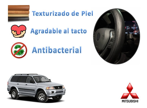 Tapetes Logo Mitsubishi + Cubre Volante Montero Sport 04a07 Foto 6