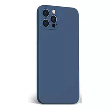 Funda Silicone Case Azul Oscuro