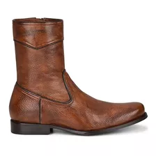 Botin Formal Caballero Piel Genuina Venado Cuadra G08vnvn