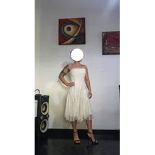 Vestido De Fiesta, 15, Casamiento, Egreso, Corto, Talle M