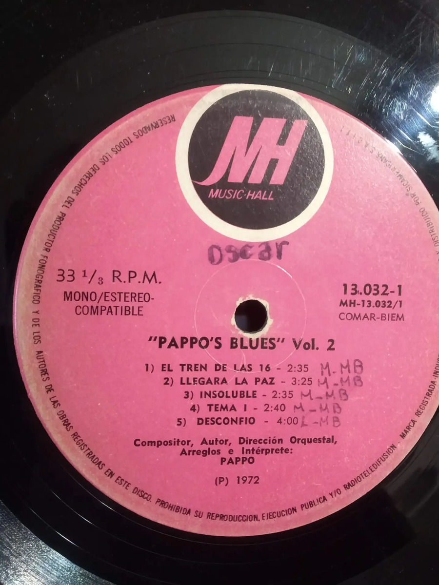 Pappo's Blues - VOL.II - vinilo 1972