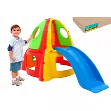 Escorregador Playground Infantil Divertido Para Lazer