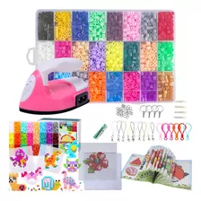 Kit De 36000 Cuentas Hama Beads, 2.6 Mm, Planchar (72 Colore