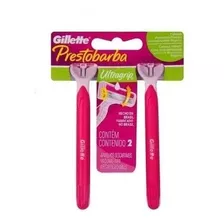 Gillette Prestobarba Ultragrip Móvel- Rosa Feminino 12 Unid