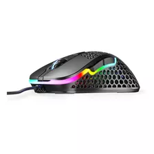 Mouse Gamer Xtrfy M4 Rgb Black, 6 Botones