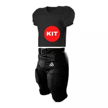 Kit Calça 7 Pad E Cinto + Camisa De Treino Futebol Americano