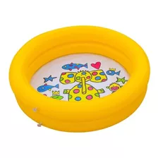 Piscina Inflável Redonda 61 X 12,5cm Infantil Bebê 21l Verão