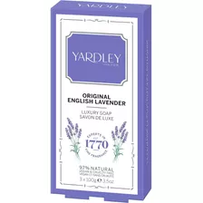 Yardley London Sabonete Inglês Lavanda 3 X 100g