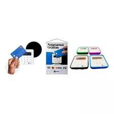 Lector Sumup De Tarjetas Débito Y Crédito + Pendón + Funda