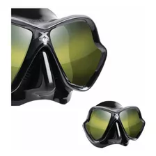 Visor Profesional Buceo Mares X-visionultraliquidskin Golden