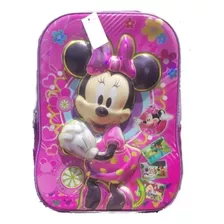 Mochila 3d Minnie De 35 Cm.