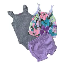 Kit 3 Peças Carters Verão Menina - Mod.7