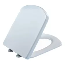 Asiento Tapa Inodoro Adaptable Dama Senso Ariel 810 C/ Caida Color Blanco