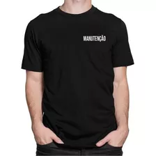 Camiseta Manutenção Camisa Trabalho Uniforme L-frente/costa