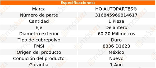 1- Repuesto Pistn Caliper Delantero Mazda Cx-5 13/17 Ho Foto 2