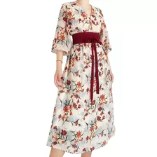 Vestido Corto Mujer Floral Moda Casual Elegante 