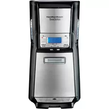 Cafeteira Hamilton Beach Brewstation Elite 48465 Automática Preta E Prateada De Filtro Programavel 110v