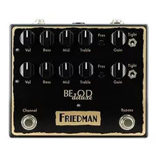 Friedman Be Od Deluxe Pedal Doble Para Sobreconduccion