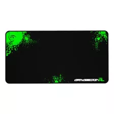 Mouse Pad Gamer Vsg Armagedon De Goma Xl 400mm X 780mm X 3mm Negro/verde