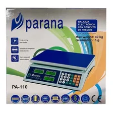 Balança Comercial Até 40kg Parana Pa-110