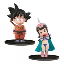 Figura Muñecos Dragon Ball Goku - Milk Con Base 15 Cm Anime