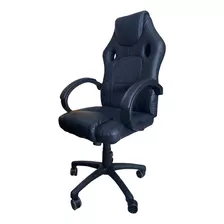 Silla Sillon Gamer Ejecutiva Escritorio Pc Negra Shremwood 