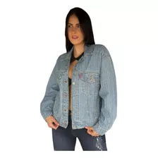 Jaqueta Jeans Levis Trucker Boy Friend Original Autentica